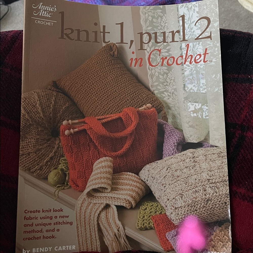Knit 1, Purl 2 in Crochet Book by Annie's Attic